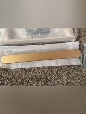 Asidrama 10 Pack 5 Inch(128mm) Brushed Gold Handle Pulls